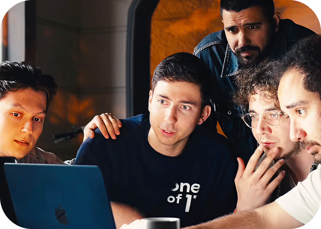 Team working together